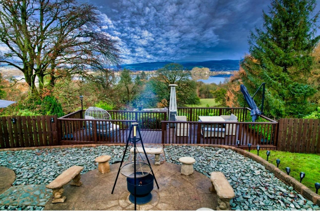 Villa Gleddoch Coach House Langbank Esterno foto